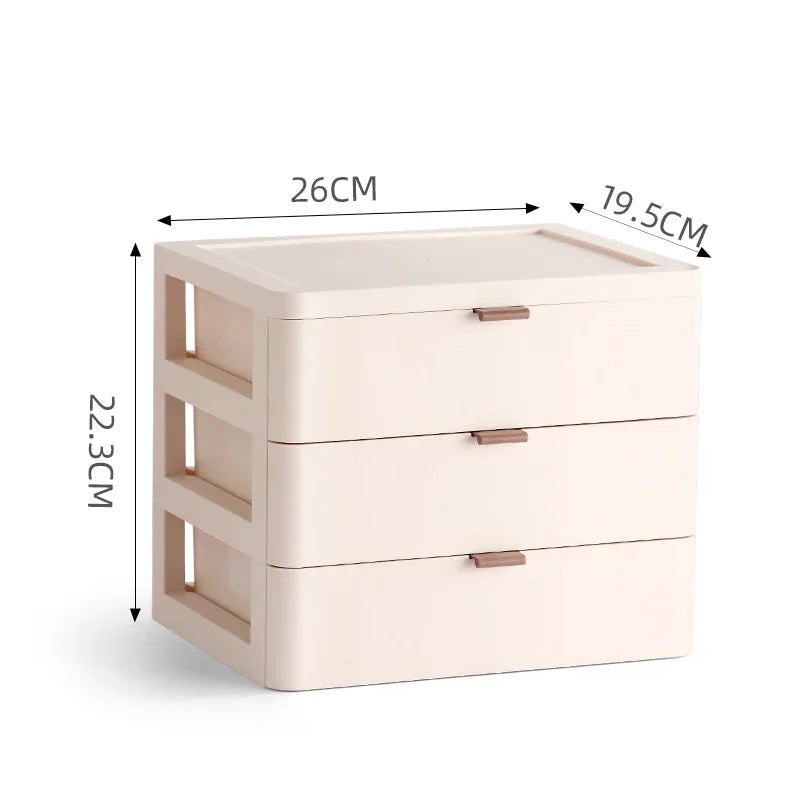 Desktop Organizer Drawer Cosmetic Rack Jewelry Storage Box