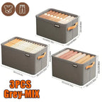 Wardrobe Organizer Box for Storage in The Closet Underwear Drawers Storage Bedroom Cabinet Socks Bra Storage Pants Organizer