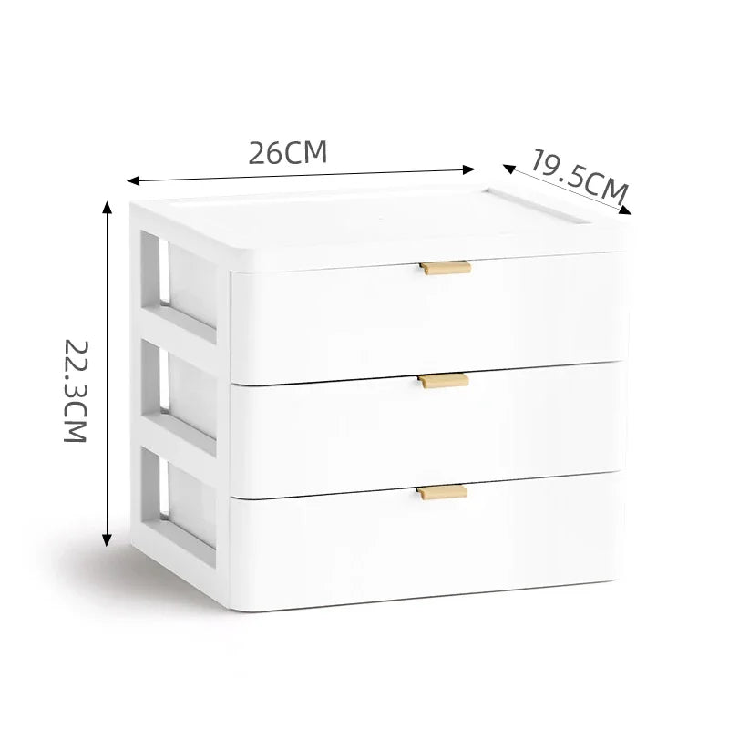 Desktop Organizer Drawer Cosmetic Rack Jewelry Storage Box