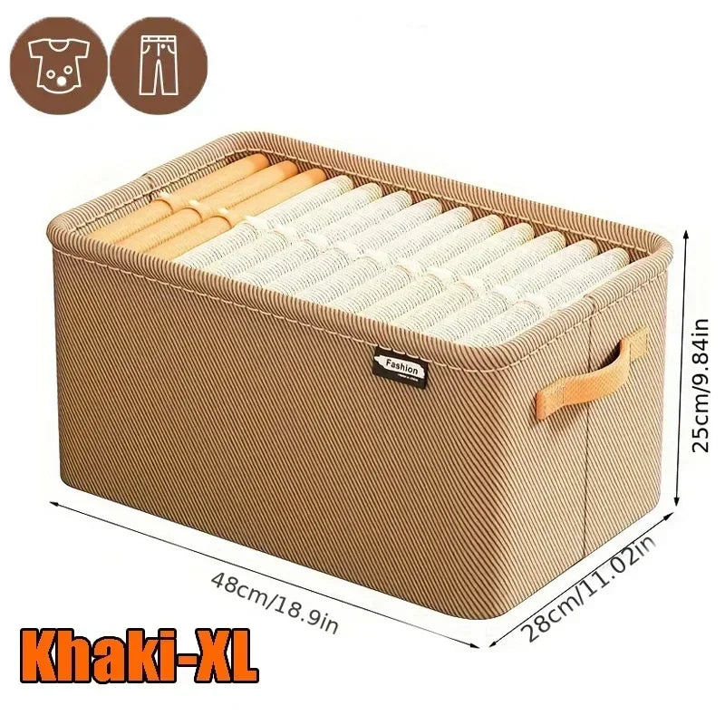 Wardrobe Organizer Box for Storage in The Closet Underwear Drawers Storage Bedroom Cabinet Socks Bra Storage Pants Organizer