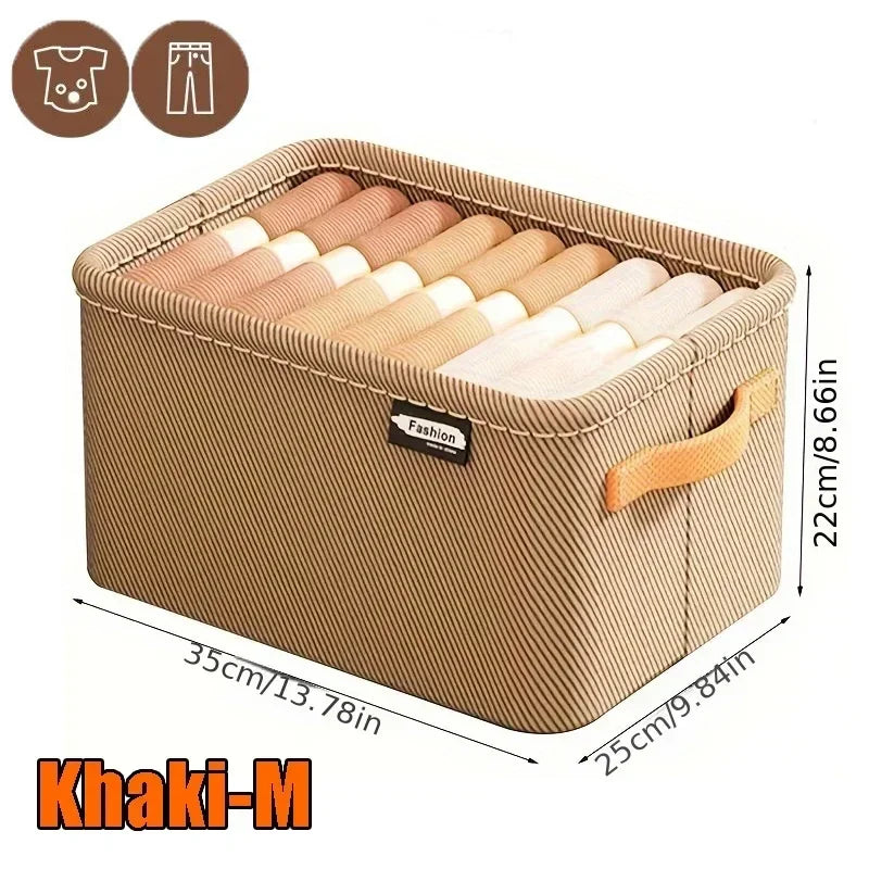 Wardrobe Organizer Box for Storage in The Closet Underwear Drawers Storage Bedroom Cabinet Socks Bra Storage Pants Organizer