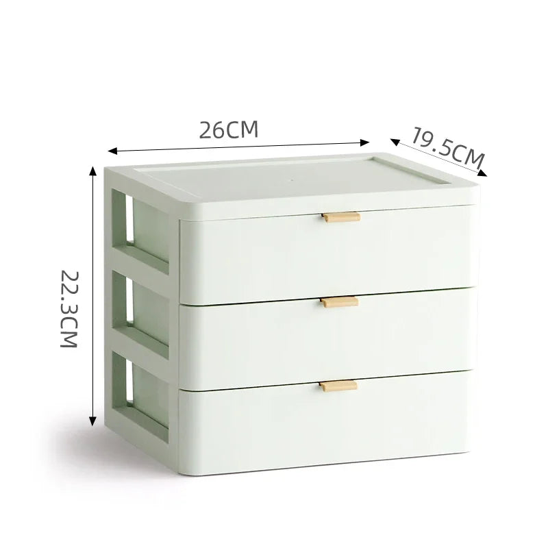 Desktop Organizer Drawer Cosmetic Rack Jewelry Storage Box