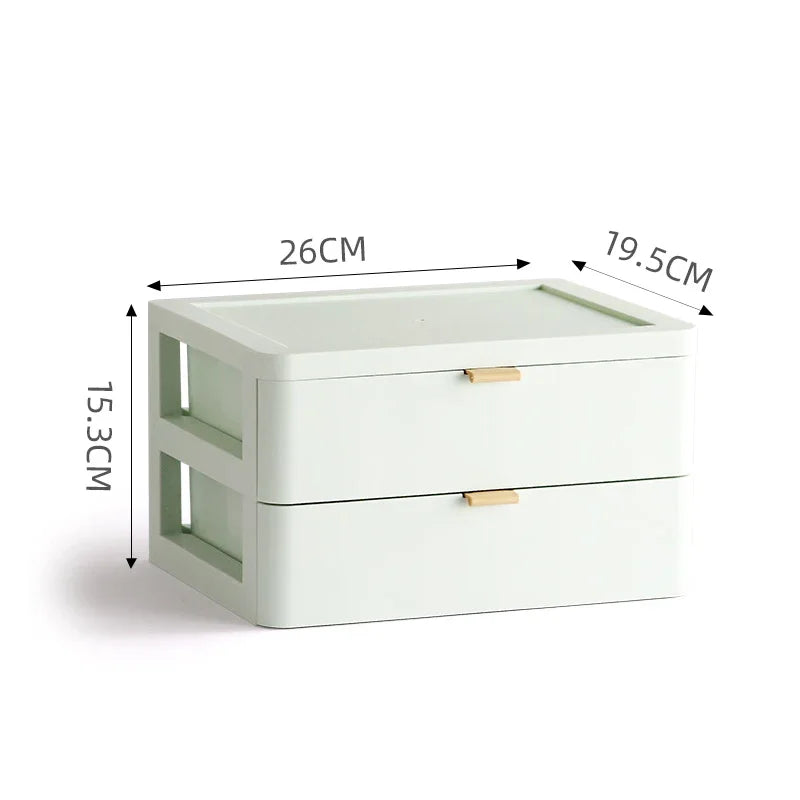 Desktop Organizer Drawer Cosmetic Rack Jewelry Storage Box